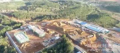 江西德安建材产业园年产980万吨机制砂石项目6月试运行